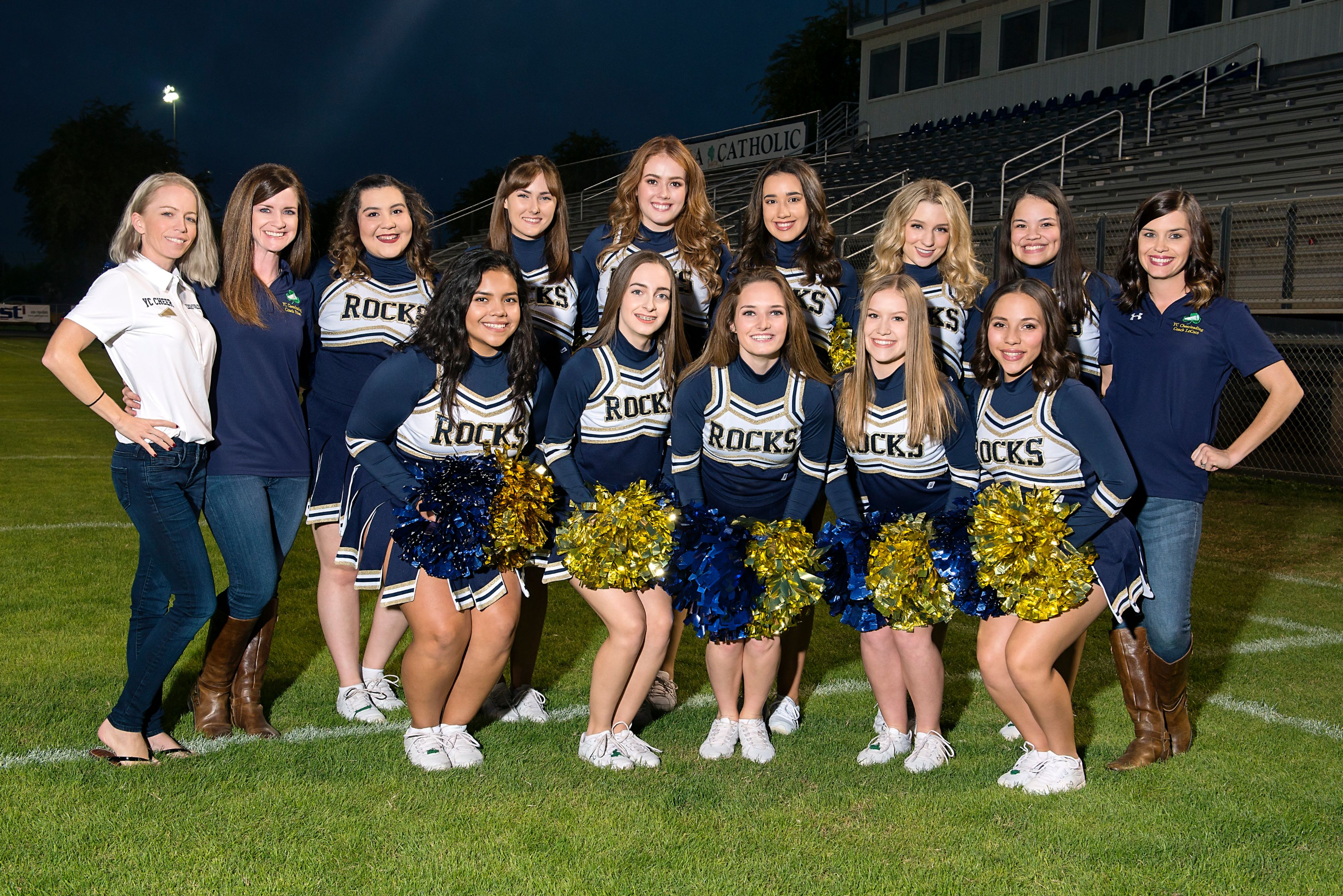cheerleading yuma catholic high school